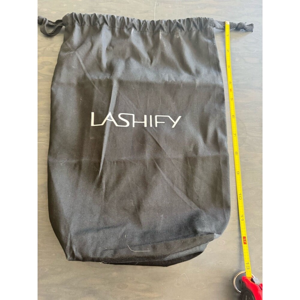 Lashify Black Drawstring Makeup/Lash Bag - Picture 2 of 3